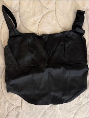 Abercrombie satin corset top
